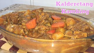 Kalderetang Kambing by Thea  Goat recipe [upl. by Arimaj]