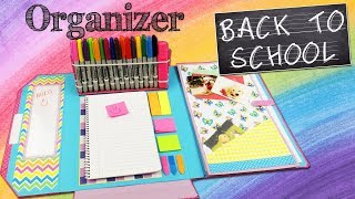 DIY FOLDER ORGANIZER  BACK TO SCHOOL aPasos Crafts DIY [upl. by Mccreery291]