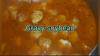 how to cook Soya bean recipe 👌soya chunks recipe gravysoybean dahi soybeanrecipegyanvifood [upl. by Leeth]