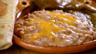 HOW TO MAKE REFRIED BEANS EXTRA CREAMY AND DELICIOUS Simple Down Home Recipe [upl. by Toll]