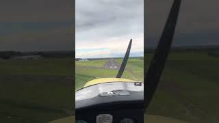 My pilot trial experience with instructor landing Leicester Airport [upl. by Magena]