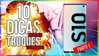 10 dicas incríveis e funções secretas para o seu GalaxyS10 e S10  parte 1 [upl. by Anelehs]