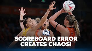 Brutal start to the season  Scoring blunder creates netball chaos 😲  The Back Page  Fox Sports [upl. by Knowling]