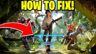 Why is Fortnite Servers Down How to Fix Fortnite Servers Not Responding [upl. by Notfilc141]