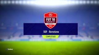 SBC SGF  BARCELONA  FIFA 18 [upl. by Yedok]