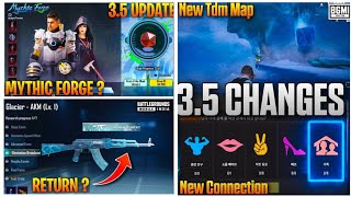 BGMI 35 NEW CHANGES  Bgmi Mythic Forge Glitch  WOW CREATOR MODE  CKD GAMER [upl. by Orpha954]