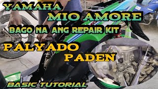 yamaha mio Amore bago na ang repair kit palyado paden basic tutorial [upl. by Bran]