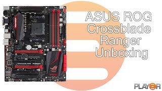 ASUS ROG Crossblade Ranger FM2 Motherboard Unboxing and Overview [upl. by Enitsyrhc554]