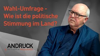 Wahl Umfrage  Wie ist die politische Stimmung im Land [upl. by Susie296]