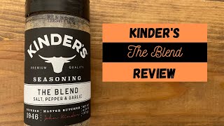 Kinders The Blend Seasoning Review [upl. by Nenney]