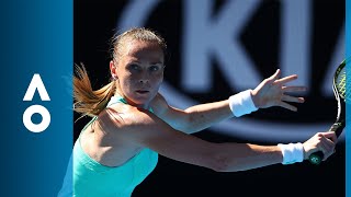 Kateryna Bondarenko v Magdalena Rybarikova match highlights 3R  Australian Open 2018 [upl. by Sair929]