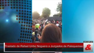 Traslado de Rafael Uribe Noguera a Juzgados de Paloquemao [upl. by Norted581]