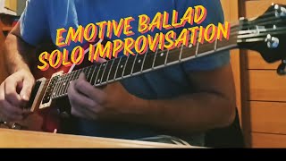 Emotive Ballad Solo Improvisation Camera Sound [upl. by Ardisi]