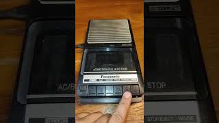 Grabadora de voz Panasonic Cassette RQ2102 NO Reproduce Reemplazo de Bandas Requerido [upl. by Shwalb798]