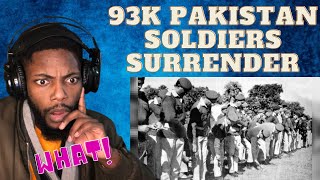 93 000 Pakistan Soldiers Surrender  India Pakistan War 1971  Reaction [upl. by Paten325]