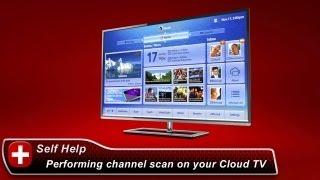 Toshiba HowTo Performing a channel scan on your Toshiba Cloud TV [upl. by Ailaza]