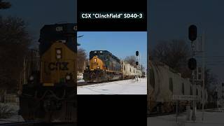 CSX “Clinchfield” SD40 [upl. by Llebana]