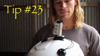 Leash  Tethers On The Helmets  GoPro Tip 23  MicBergsma [upl. by Cornela685]