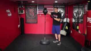 MaxxMMA Adjustable Freestanding Reflex Bag Boxing For BEGINNERS [upl. by Edivad632]