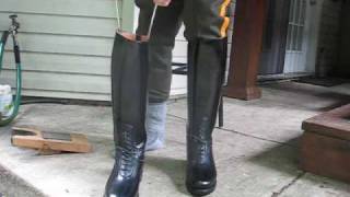 Dress Instep and BalLaced Dehner Patrol Boots [upl. by Alehs]