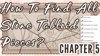 Chapter 5  How To Find All Ancient Tabloid Pieces  Good Pizza Great Pizza  Stone Tabloid Pieces [upl. by Ramma]