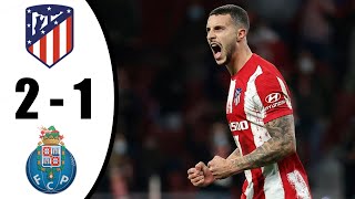 Porto vs Atletico Madrid 11 All Goals amp Highlights 07092022 HD [upl. by Tedman]