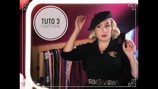 TUTO COIFFURE 2  POSER ET ATTACHER UN BERET [upl. by Eiddal467]