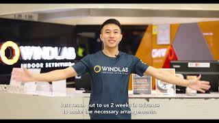 Windlab Indoor Skydiving  quot First Time Experience quot [upl. by Lertsek]