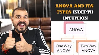 Tutorial 22Analysis Of VarianceANOVA and its types Part 1 Krish Naik Hindi [upl. by Ojillek]