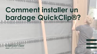 Comment installer un bardage QuickClip® [upl. by Eihcra]