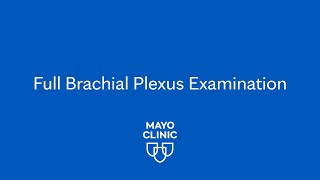 Full Brachial Plexus Examination [upl. by Uaerraj280]