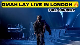 Omah Lay Live in London  Eventim Apollo 2024 Shut Down 🔥 Full Concert [upl. by Matland843]