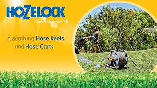 How to  Assemble Hozelock Compact Hose Reel  Instructions [upl. by Breanne]