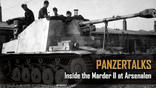 Hilary Doyle PanzerTalks  Inside the Marder II at Arsenalen [upl. by Popele]