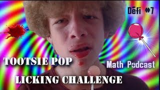 Défi 7  Tootsie Pop Licking Challenge [upl. by Hairym]