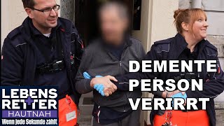 Orientierungslos Demente Person verirrt aufgefunden  Lebensretter hautnah  SAT1 [upl. by Teteak]