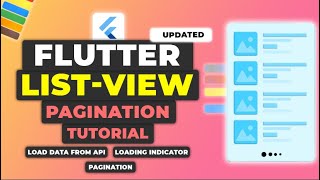 Flutter Pagination Tutorial  Flutter Infinite Scrolling Pagination Guide  Load More Data ListView [upl. by Engdahl]