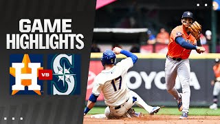 Astros vs Mariners Game Highlights 72124  MLB Highlights [upl. by Donna]