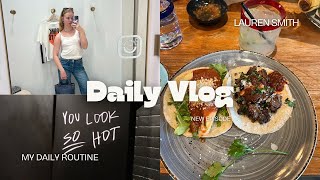 Day in my Life journaling workouts smoothie recipe and shopping [upl. by Anilef]