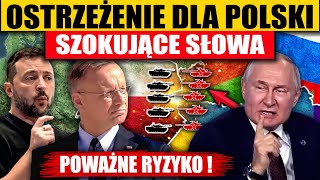 OSTRZEŻENIE DLA POLSKI  SZOKUJĄCE SŁOWA O PLANACH ROSJI [upl. by Gmur]