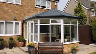 Replacement Conservatory Roof   Ultraroof Tiled Roof  Ultraframe [upl. by Shaylah]