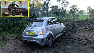 Abarth 695 Biposto  Forza Horizon 5  Thrustmaster T300RS Gameplay [upl. by Jacky]