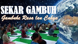 Gambuhe Rasa lan Cahya Sekar Gambuh Panglerem Raos Sujud [upl. by Lexine294]