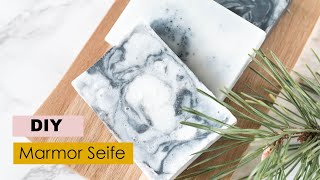 Marmor Seife  DIY Geschenk 🎁 [upl. by Ekalb]