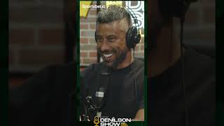 ADRIANO IMPERADOR E AS RESENHAS COM OS GOLEIROS SHORTS  Podcast Denílson Show [upl. by Nahshun]