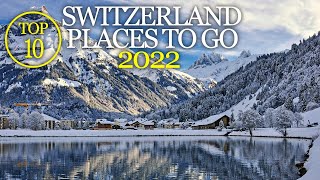 Places To Go To In Switzerland In Winter 2022  Travel Guide For Switzerland [upl. by Lodie]