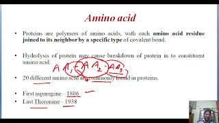 Amino acid structure and properties [upl. by Marie-Jeanne765]