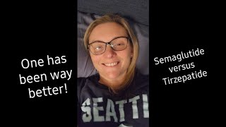 Semaglutide versus Tirzepatide One has less side effects ❤️ month 2 review of tirzepatide [upl. by Fromma]