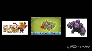 Clash of Clans Rathaus 6 Faming Base by GamingTV [upl. by Ssej]