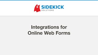 Integrations for eTapestry Online Web Forms [upl. by Noiramaj]